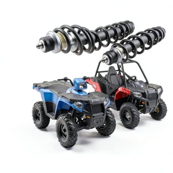 JAVIK Front Shock Polished Rubber Stainless-1
