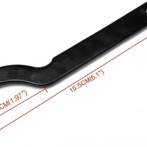 C Shaped Spanner Wrench H-YEEU Black Metal Tool-0
