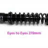 DJ-Motor Rear Shock Stainless Steel 270mm 250LBS-1