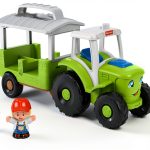 Fisher-Price Toy Tractor for Toddlers and Preschool Kids-0