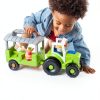 Fisher-Price Toy Tractor for Toddlers and Preschool Kids-1
