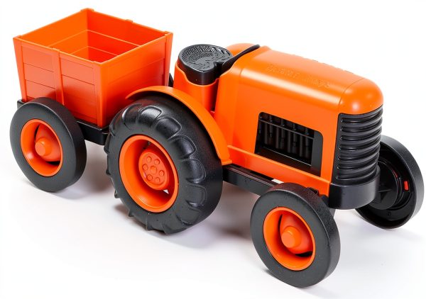 Green Toys Tractor Toy Figure for Kids 12+-0