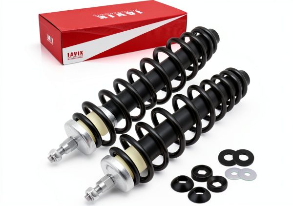 JAVIK Front Shock Polished Rubber Stainless-0