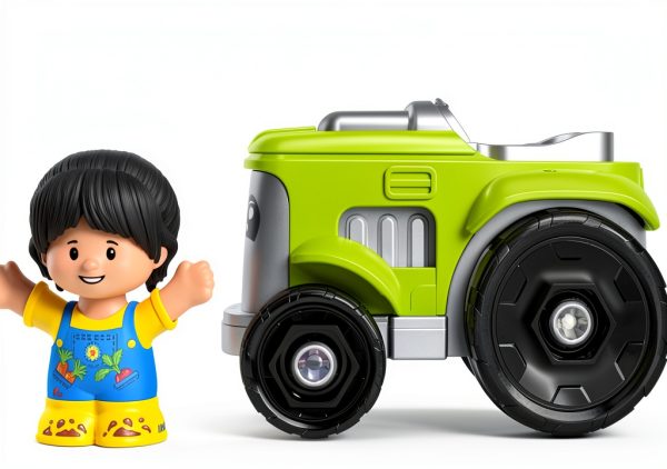 Fisher-Price Toy Tractor for Toddlers-4