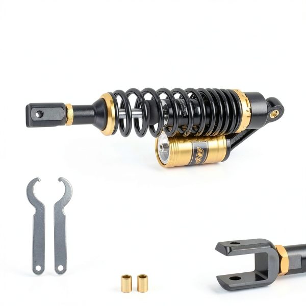 GZYF Rear Shock for Dirt Bikes Black Gold 320mm-2