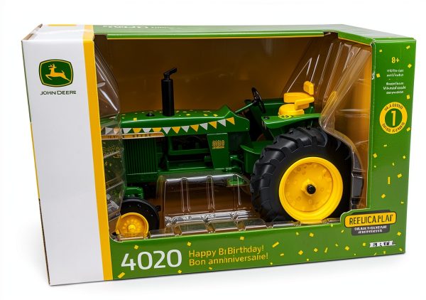Ertl Happy Birthday John Deere Tractor Toy Figure-5