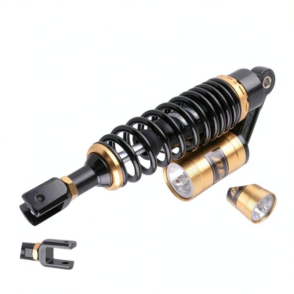 GZYF Rear Shock for Dirt Bikes Black Gold 320mm-1