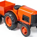 Green Toys 12‑inch Tractor Toy Plastic for Kids-0