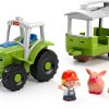 Fisher-Price Toy Tractor for Toddlers and Preschool Kids-4