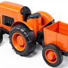Green Toys 12‑inch Tractor Toy Plastic for Kids-1
