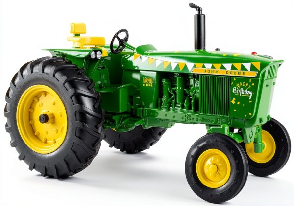 Ertl Happy Birthday John Deere Tractor Toy Figure-0