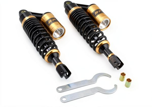 GZYF Rear Shock for Dirt Bikes Black Gold 320mm-6
