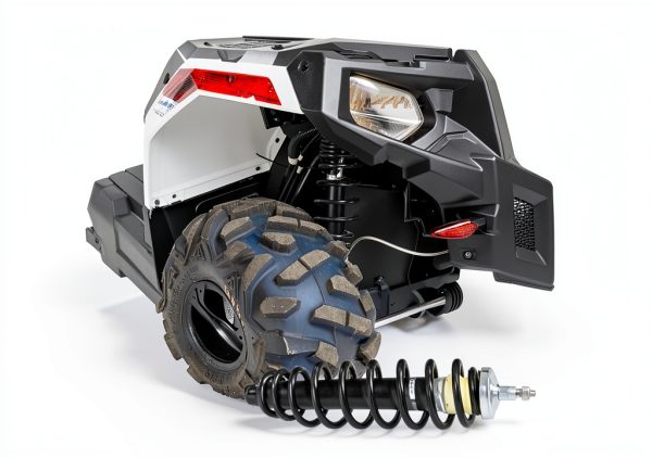 JAVIK Front Shock Polished Rubber Stainless-4