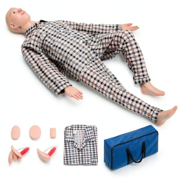 Nursing Training Mannequin HYTRDFS PVC Body Stainless Steel Joints Kit-0