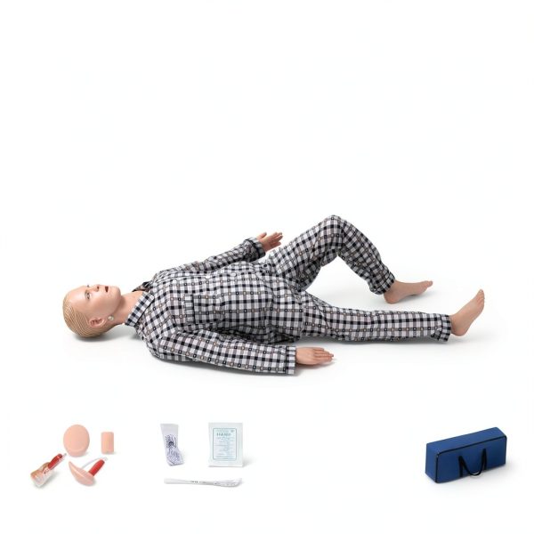 Nursing Training Mannequin HYTRDFS PVC Body Stainless Steel Joints Kit-4